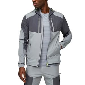 Veste coupe-vent de haute qualité pour homme, imperméable, à capuche, avec fermeture éclair, veste de pluie de haute qualité - Product Image 3