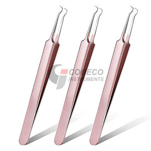 Pinzas Médicas Ligeras de Acero Inoxidable, Precisión, Estériles, Rectas y Curvas, Solución para Laboratorio y Cirugía - Product Image 4