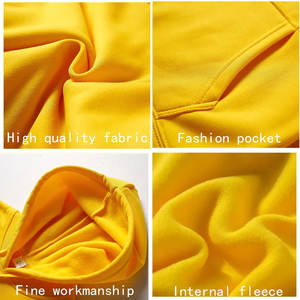 Moda hombres profesional de alta calidad Sudadera con capucha bordado logotipo personalizado deporte Hip Hop a granel Casual hombres Sudadera con capucha para hombres - Product Image 2