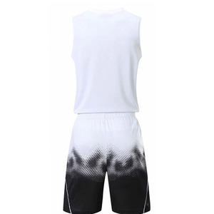 Ensembles d'uniformes de basket-ball pour hommes personnalisés de haute qualité respirant séchage rapide antibactérien 100% Polyester meilleure vente maillots Shorts - Product Image 4