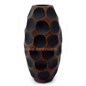 Restaurant Table Top Aluminium Laiton Intérieur Maison Vases et Pots Bonne Qualité À La Main Classique Nouveau Style De Luxe Vases À Fleurs - Product Image 3