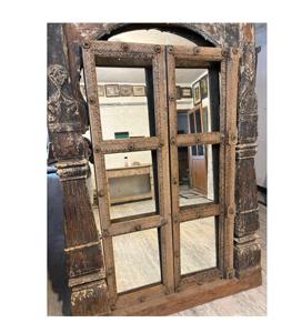 Espejo de cuerpo entero de madera estilo moderno de mediados de siglo, elegante, duradero y antiguo para cocina, comedor, entrada, dormitorio y sala de estar - Product Image 1