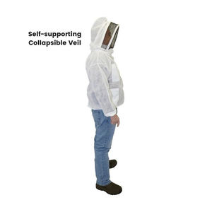 Chaqueta de Apicultura Impermeable al por Mayor, con Ventilación, Hecha de Tela de Algodón, Transpirable, Cómoda, Traje Protector para Adultos - Product Image 3