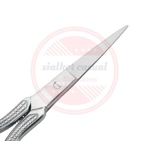 Tijeras portátiles para cejas, tijeras de bordado de acero inoxidable, tijeras de lujo para bordado multiusos - Product Image 2