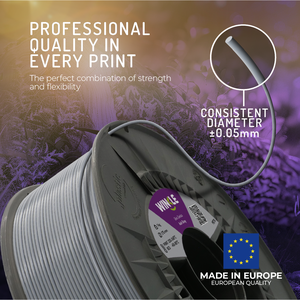 Filament d'imprimante 3D WINKLE PETG 1,75 mm 1 kg FDM Haute résistance aux chocs Impression facile Fabriqué en Europe Tolérance de 0,05 mm 220-240 - Product Image 3