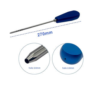 ไขควงสแตนเลสเกรดพรีเมียมแบบใช้ซ้ำได้ พร้อมหัวเจาะสำหรับยึดติดอุปกรณ์ศัลยกรรมกระดูกและข้อ สำหรับการผ่าตัดผ่านกล้อง - Product Image 2