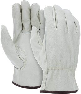 Gants de travail en cuir de qualité supérieure résistants à la chaleur en hiver Gants de travail antistatiques et antivibrations sans silicone et sans poudre - Product Image 6