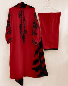 Nouveau dernier concepteur imprimé coton Kurti avec Dupatta ensemble pour toutes les occasions vêtements de mariage robes indiennes au prix de gros - Product Image 5