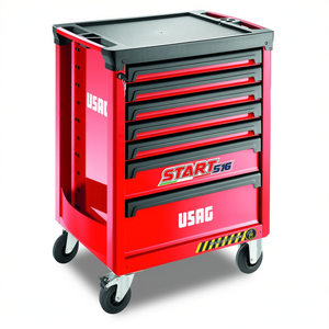 Usag Start <b>Trolley</b> with Anti-Tipping System 7 Drawers (Empty) <b>Tool</b> Cabinets - Product Image 2