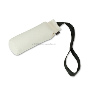 Durable Canvas Dog Bumper Training Tool Bite Teeth Grinding Stick Toys for Dogs Retrieving Hunting Outdoor Use - Product Image 1