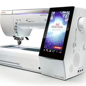 Nueva máquina de coser y bordar industrial JANOMES MC15000 de calidad europea, lista para enviar, ayuda a crear exquisitas artesanías. - Product Image 1