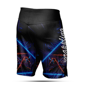 Short MMA graphique imprimé par sublimation personnalisé de vente chaude matériau extensible pour ceinture Velcro pour les arts martiaux nous - Product Image 5