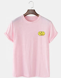 T-shirt éponge 100% coton de luxe pour hommes, surdimensionné avec impression numérique de haute qualité, vente en gros de vêtements en polyester/coton - Product Image 3