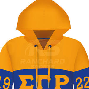 Sweat à capuche pour fraternité masculine, pour la culture grecque des étudiants, sweat à capuche pour fraternité masculine, pour les activités des maisons grecques - Product Image 2