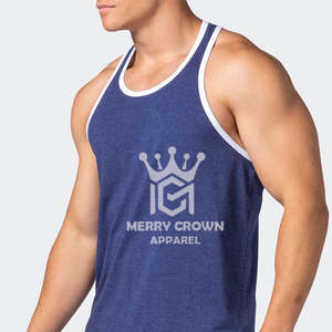 เสื้อกล้ามสำหรับผู้ชายเสื้อผ้าออกกำลังกายแบบกำหนดเองได้ - Product Image 6