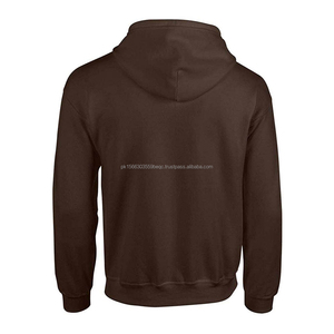 Sweats à capuche d'hiver pour hommes avec fermeture éclair Service OEM Logo personnalisé Sweats à capuche en coton mélangé de haute qualité-Prix bon marché Plusieurs couleurs disponibles - Product Image 4