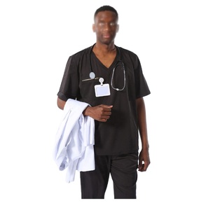 Uniformes médicaux unisexes de haute qualité, style personnalisé, nouvelle collection, design respirant, Spandex/Coton, service OEM, vente en gros pour hôpitaux - Product Image 6