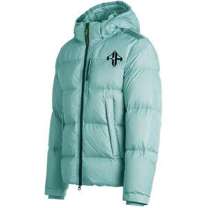 ATLANTIC, nueva chaqueta de invierno con logotipo personalizado más vendida, chaqueta acolchada con cremallera estampada transpirable de poliéster 100% - Product Image 2