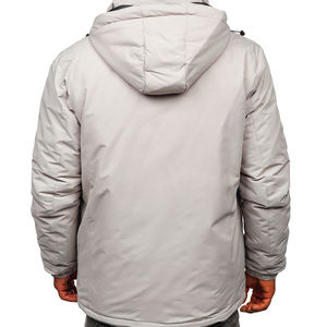 Abrigos acolchados impermeables cálidos de invierno con logotipo personalizado para hombre, chaqueta para hombre, chaqueta acolchada de burbujas acolchada de lana a prueba de viento 2025 - Product Image 2