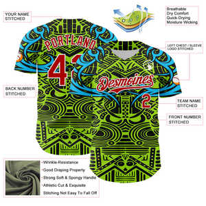 Jersey de béisbol profesional al por mayor proveedor auténtico personalizado transpirable ligero material de secado rápido para equipos deportivos - Product Image 3