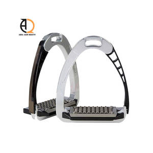 Étriers d'équitation en acier inoxydable durables, couleur personnalisée, pour courses de chevaux - Product Image 1