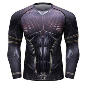 Rash Guard Protection Vêtements de sport à séchage rapide à manches longues pour la natation Surf Formation pour hommes personnalisés pour la conception de logo - Product Image 1
