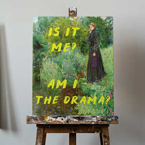 Diseño Contemporáneo 'Is It Me?' ¿Soy yo el drama? Producto - Product Image 2