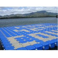 Plate-forme de quai flottant HDPE Pontons flottants en plastique Jet Ski