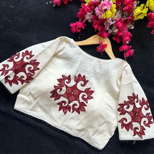 Artriddh เสื้อเบลาส์ลำลองแขนสามส่วนผ้าคอตตอนสีกากีแท้ใส่กลับด้านได้แบบเรียบง่ายใส่ได้ทุกฤดูซัพพลายเออร์ขายส่งในอินเดีย - Product Image 1