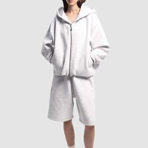 Custom Drawstring Wholesale French Terry Heavy <b>Mens</b> Unisex Cotton <b>Fleece</b> <b>Shorts</b> Blank Sweat Gym <b>Shorts</b> for <b>Men</b> - Product Image 5