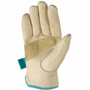Prix de gros Logo personnalisé Écran tactile Gants de travail pour conducteur Marque privée Gants de conduite résistants à la chaleur en cuir de vache - Product Image 2