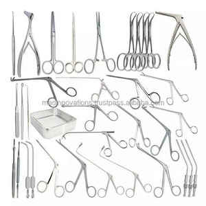 Set de Cirugía Endoscópica de Senos Nasales - Instrumentos de Mejora del Drenaje Nasal, Kit Quirúrgico Manual de Acero de SurgiRight - Product Image 6