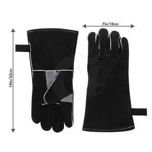 Latest Design OEM Service Leather <b>Welder</b> Gloves New Arrival Hot Selling Leather <b>Welder</b> Gloves - Product Image 3