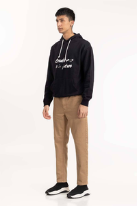 Sudaderas con capucha con cordón de invierno para hombre en blanco de poliéster térmico de algodón con estampado 3D personalizadas - Product Image 4