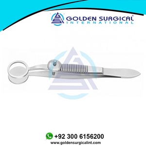 Fórceps oftálmicos Hunt Chalazion Fórceps de doble párpado Mejor precio al por mayor, instrumentos de cirugía ocular - Product Image 5