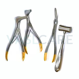 ชุดเครื่องมือผ่าตัดจมูก Gubisch ทำจากเหล็กกล้าไร้สนิม สำหรับการผ่าตัดแก้ไขปัญหากระดูกกั้นจมูกและการผ่าตัดจมูก ได้รับการรับรองมาตรฐาน CE จาก Vaslcare - Product Image 4