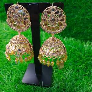 Prix usine bonne qualité fabriqué à la main traditionnel pakistanais ensemble de bijoux de Style indien Offre Spéciale les femmes ensembles de bijoux de mariage - Product Image 4