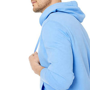 เสื้อฮู้ดดี้ผ้าฝ้าย 100% หนัก 400 กรัม แบบซิปสำหรับผู้ชาย สไตล์วินเทจ สำหรับฤดูหนาว ซิปเต็มตัว ผ้าฝ้ายผสมพื้นฐาน - Product Image 3