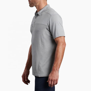 Hommes de haute qualité 100% coton solide tricoté Gym Fit Anti-rides pour les chemises fabricants professionnels nouveau Design personnalisé - Product Image 4