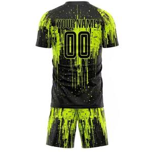 Ropa de fútbol Jersey Uniforme de fútbol de secado rápido Ropa de fútbol para deportes Uniforme de fútbol de manga corta - Product Image 3