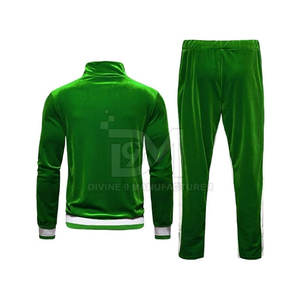 Nuevo Diseño Moderno, Personaliza con tu Propio Logotipo, Chándal de Terciopelo para Hombre, Invierno, Talla Grande, Cierre con Cordón Ajustable - Product Image 4