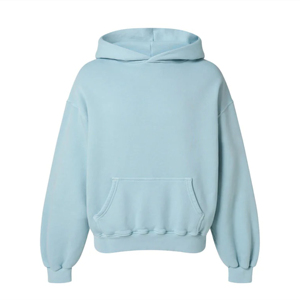 เสื้อฮู้ดสวมหัวสำหรับผู้ชายผ้าฝ้าย100% โลโก้ออกแบบได้ตามต้องการ - Product Image 1