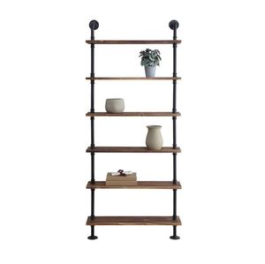 Antique design metal & wood <b>storage</b> shelving <b>rack</b> bulk quantity wholesale for home hotels and restaurant <b>kitchen</b> living room - Product Image 6