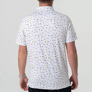 Camiseta de equipo de manga corta de nuevo estilo, diseño personalizado con patrón impreso de tela transpirable de golf de alta calidad hecho por Dress Sports - Product Image 4