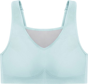 Débardeur de yoga sexy en nylon pour femme adulte, grande taille, dos nageur, maintien élevé, avec dentelle, vente en gros de haute qualité - Product Image 1