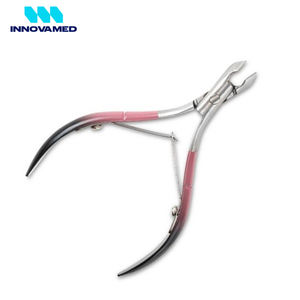 Vente en gros Meilleure pince à cuticules en couleur double teinte Pinces à cuticules russes de la plus haute qualité PAR INNOVAMED - Product Image 3