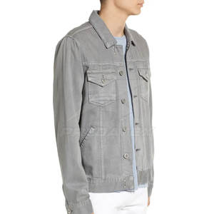 2025 couleur personnalisée tenue décontracté jean veste Streetwear nouvelle mode confortable jean veste d'hiver - Product Image 3