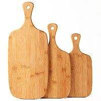 เขียงไม้สีเข้มคุณภาพพรีเมียม ลายไม้สวยงาม เป็นมิตรกับสิ่งแวดล้อม ป้องกันแบคทีเรีย อุปกรณ์ครัว ของขวัญรอมฎอนและอีด - Product Image 2