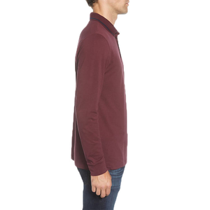 ผ้าแคนวาสป้องกันรอยยับ 100% ผ้าฝ้าย พิมพ์ลายปักโลโก้ตามสั่ง สำหรับเสื้อผู้ชาย ขายส่งปี 2025 - Product Image 2