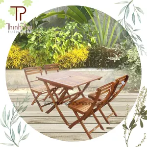 High Quality Dining Table furniture Natural wooden style Packing
